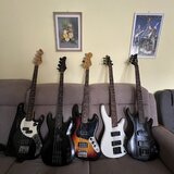 PRODÁM těchto 5 bass,NEJLÉPE NARÁZ