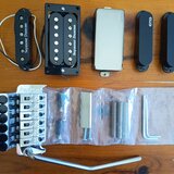 SEYMOUR DUNCAN Custom SH-11B, SSL-5, EMG 81 7H , S pickups
