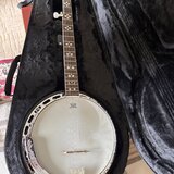 Pětistrunné banjo Harley Benton s kufrem