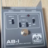 Palmer Peabi Balanced Line Input Foot Switch