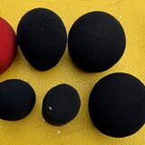 Protivětrné kryty mikrofonů - 10ks