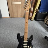 Fender Stratocaster Made in Mexico (MIM) v čiernom prevedení
