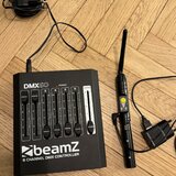 2× BeamZ BBP bezdrátový DMX vysílač/přijímač 2,4 GHz