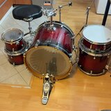 TAMA Silverstar All Birch – kompletní 5dílná bicí souprava +