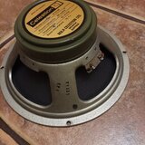 Celestion Pulsonic Cone G12M. V pořadí druhý reproduktor.
