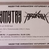 Lístky na koncert Dymytry a Arakain 