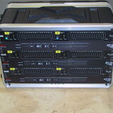 Profi odposlechový 6U rack: 3x Rane ME 15B + 3x dbx AFS 224