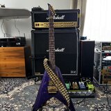 Solar V1.6 fialová + gig bag + kožený kytarový popruh