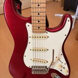 Fokus-H Stratocaster Candy Apple Red – Gilmour mod, serizeno