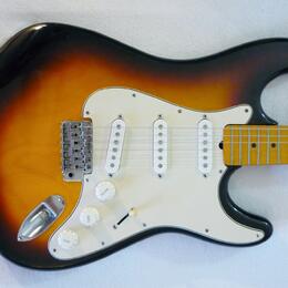 Elektrická kytara kopie Fender Strat, Made in Japan