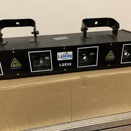 LASER L2532 červený300mW+300mW+300mW+300mW@650nm