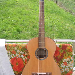 Historická kytara ze 60 let Framus Parlor