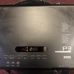 Korg P3 M1 Piano 80's module Made in Japan