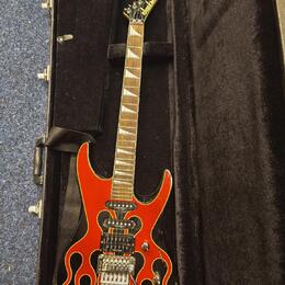 Jackson Dinky flame 2 hot rod