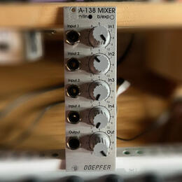 Eurorack modul: Doepfer A-138 Mixer