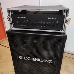 Profi basový aparát Glockenklang – Heart Rock + Quattro 4×10
