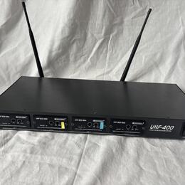Bezdrátové mikrofony Omnitronic UHF-400