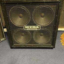 Vyhraná 20 let stará kytarová bedna 4x12 + logo Mesa boogie