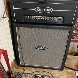 KUSTOM 100W hlava a bedna 4x12” 