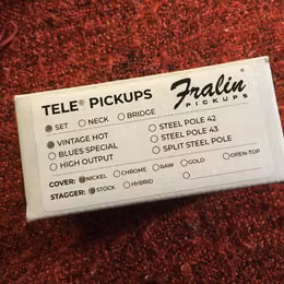 Lindy Fralin Vintage Hot Telecaster (USA) - set