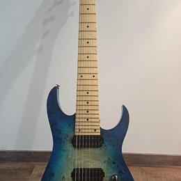 Ibanez Prestige RG852MPB-GFB Ghost Fleet Blue Burst