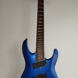 Jackson X Series SLAT7 FF Soloist 7-String, Metallic Blue