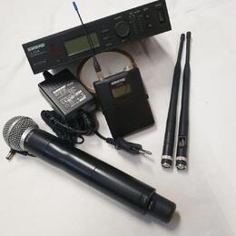 Shure ULXD24 System 1x Rucni Beta58a 1x Bodypack Freq V51
