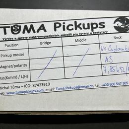 Tůma pickups Custombucker 58