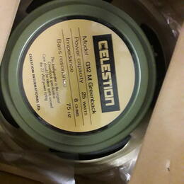 Celestion G12M 25W Greenback 8 Ohm Made in UK