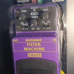 NEW Behringer Filter Machine FM600 -  Auto Envelope Wah