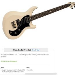 SLEVA do 14.07 - PRS S2 Vela 2015 Seafoam Green