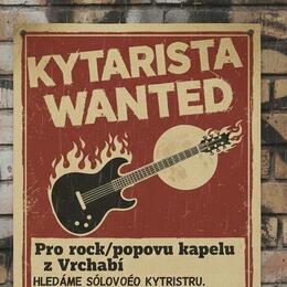Rockpopová Kapela hledá sólového kytaristu/ku Vrchlabí