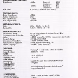 Dynamick&yacute; efekt DBX 266xs