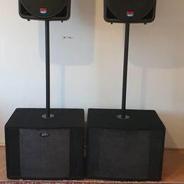 Subwoofer Peavey Messenger PRO SUB P + dB Technologies Basic