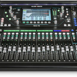Pult A&H SQ5 + pluginy + case + 2x DX168