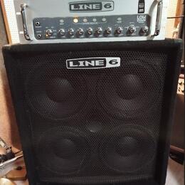 LINE6 Lowdown HD 400w + 4x10 box 600w