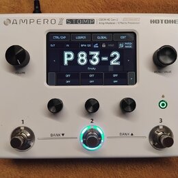 MP-300 Ampero II Stomp Amp Modeler / Multiefekt  / Looper