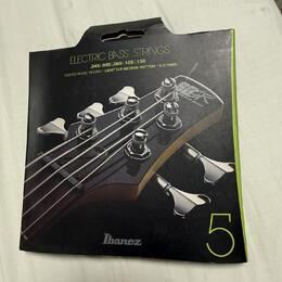 struny na elektrickou baskytaru Ibanez IEBS5C. 