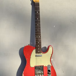 Fender Custom Shop 64 Telecaster Relic Aged Fiesta Red