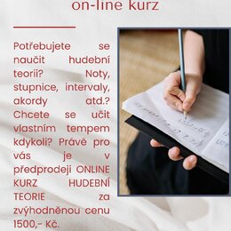 KURZ HUDEBNÍ TEORIE - ONLINE