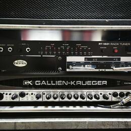 Basová aparatura Gallien Kruger + Mesa boogie
