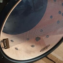 MAPEX Black Panther Onyx Ralph Peterson Sign.14x8"