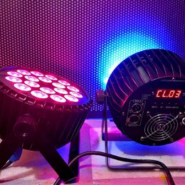 Led Par 18x12W RGBW DMX