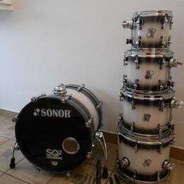 Prodám bicí soupravu SONOR SQ2 Maple