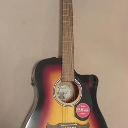 Elektroakustická kytara Fender FA-125CE SB WN