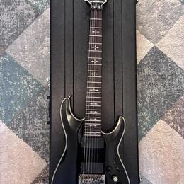 Schecter Hellraiser C-7 FR Floyd Rose - Black
