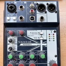 Soundcraft Notepad 5