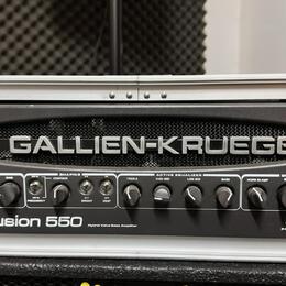 Gallien-Krueger Fusion 550 + rack
