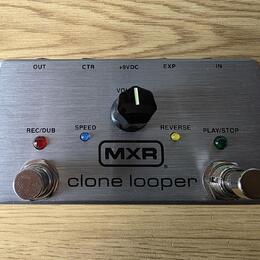Nový MXR cloone looper pedal M303G1