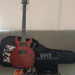 Elektricka kytara Schecter S-1 SGR + kombo Joyo Dc-15